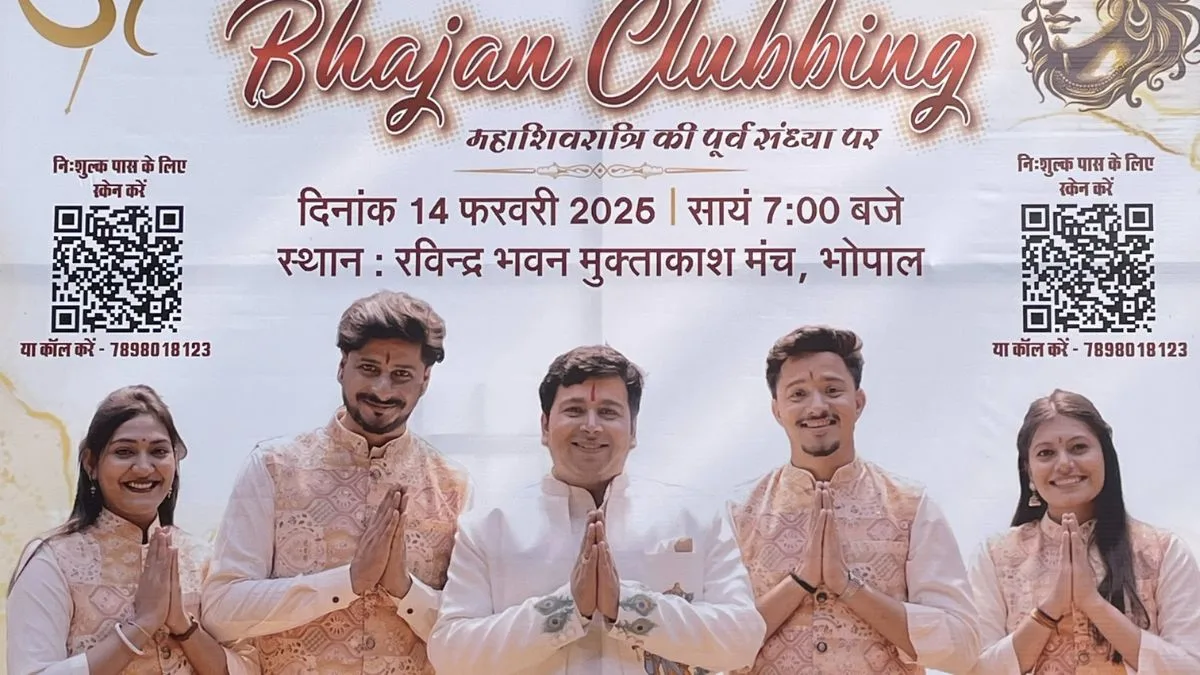 ‘Bhajan Clubbing’ evening, Sanatan version of Valentine’s Day party, in Bhopal on tomorrow