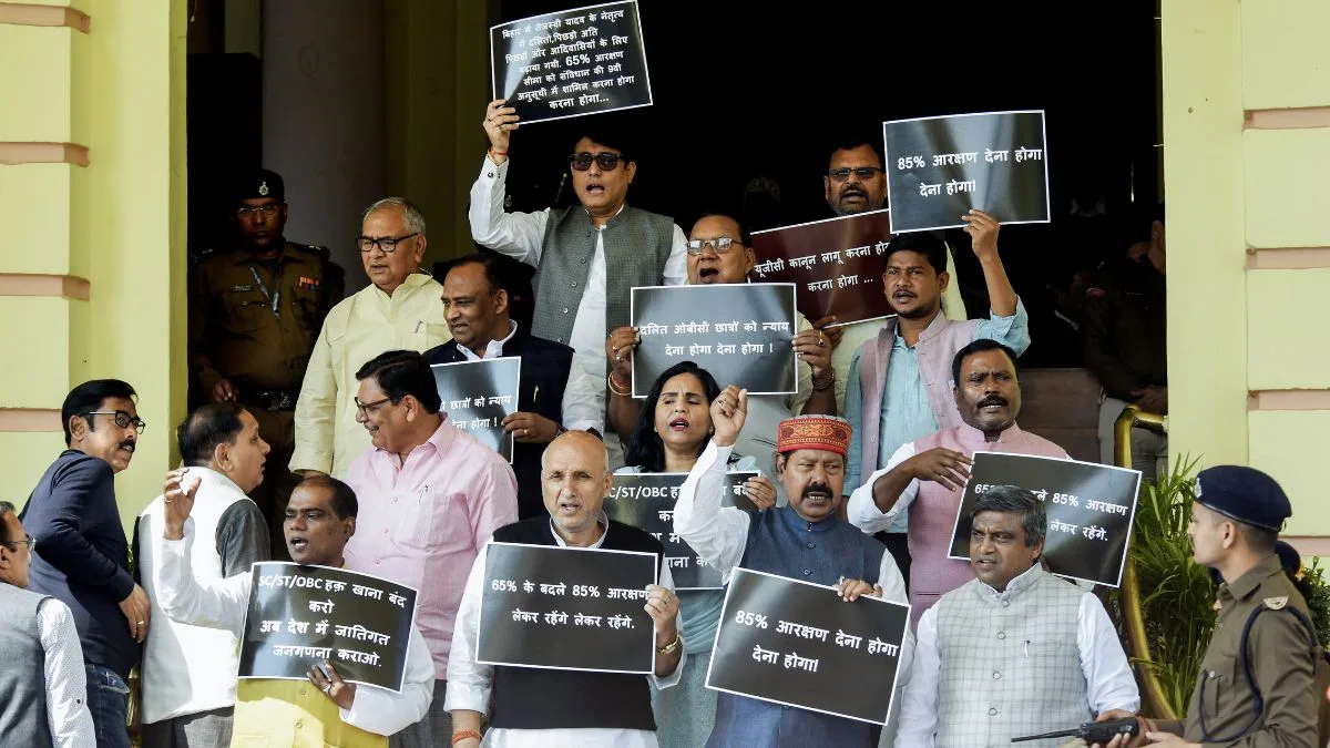 Clash over reservation in Bihar Assembly as Opposition demands 85% quota