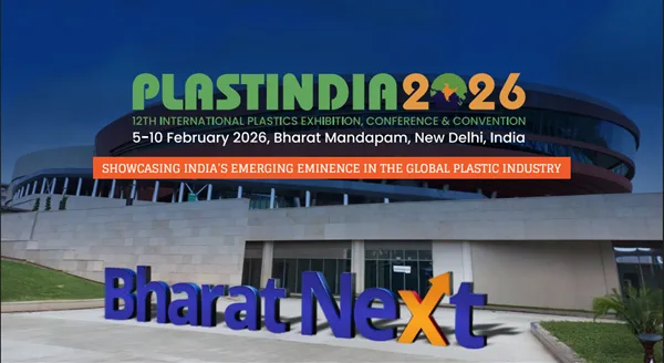 The 12th edition of PLASTINDIA 2026 (12th International Plastics Exhibition, Conference and Convention) begins at Bharat Mandapam, bringing together exhibitors and industry leaders from across the globe on 5th January, 2026. img