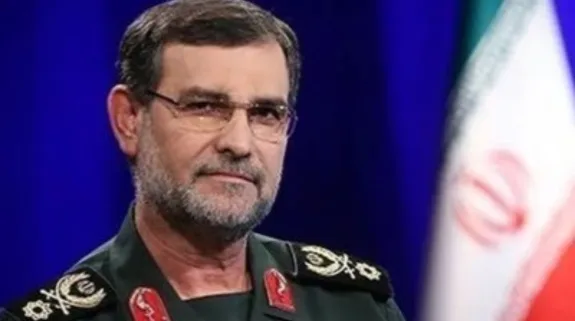 IRGC Navy chief Alireza Tangsiri file photo amid rising Iran-Israel tensions