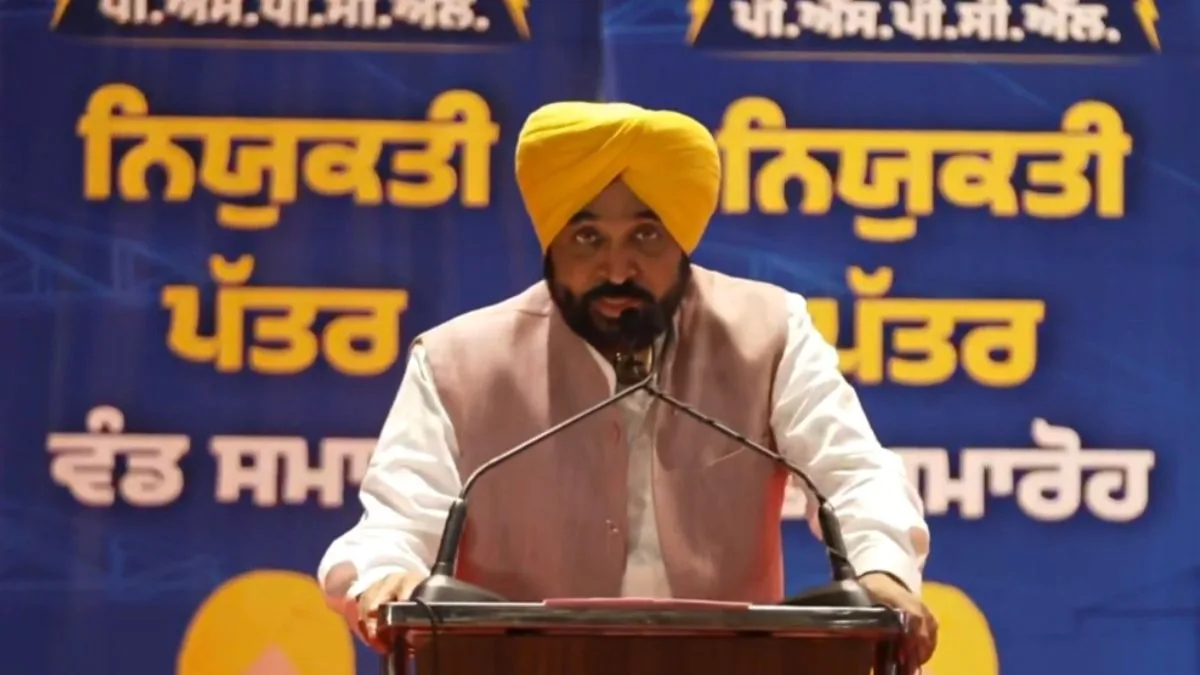 Punjab to seek ₹1.44 lakh crore from Rajasthan for decades of unpaid water dues, says CM Bhagwant Singh Mann