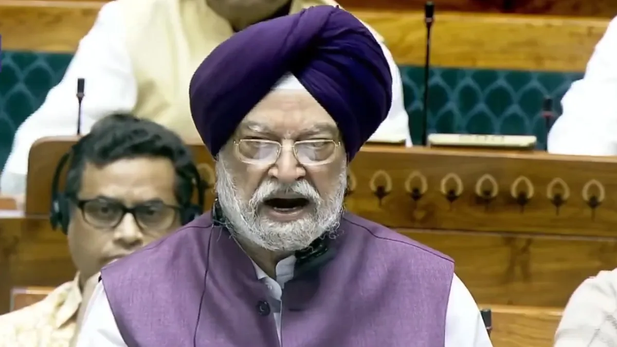 No gas shortage, crude supply secure despite Strait of Hormuz disruption: Hardeep Puri tells Parliament
