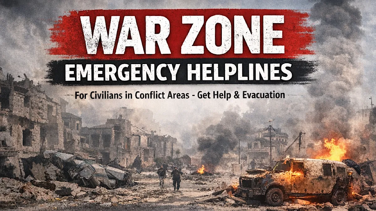 Emergency helpline numbers issued for Indians in West Asia amid ongoing conflict
