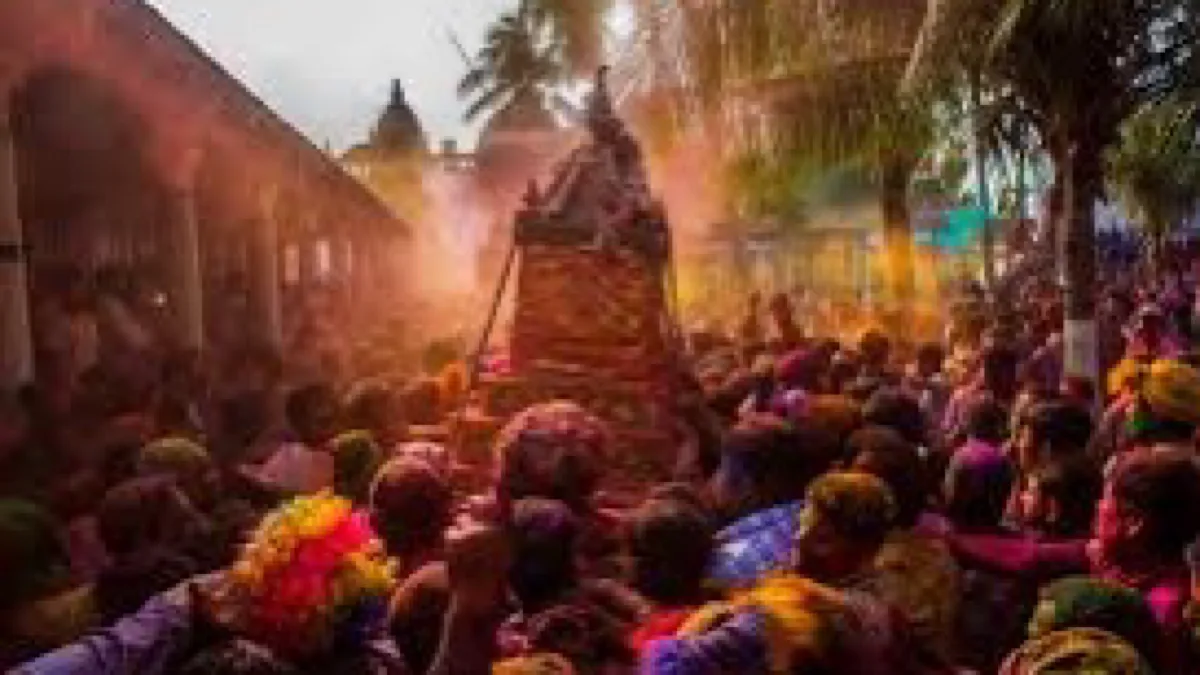 Assam celebrates vibrant Vaishnavite festival Dol Jatra