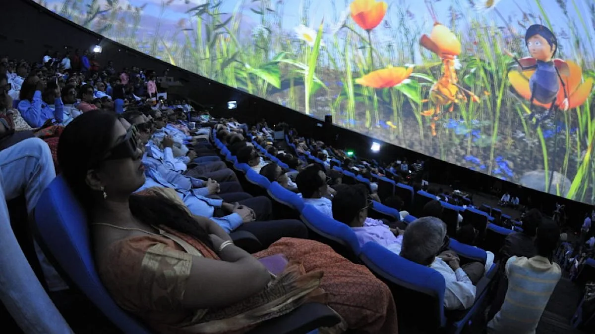 Inauguration of new full dome 3D film at Science City
