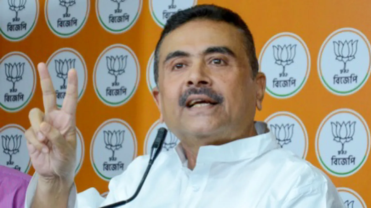 Bengal polls: LoP Adhikari receives BJP symbol to contest from Bhabanipur, slams Trinamool for suppressing democracy