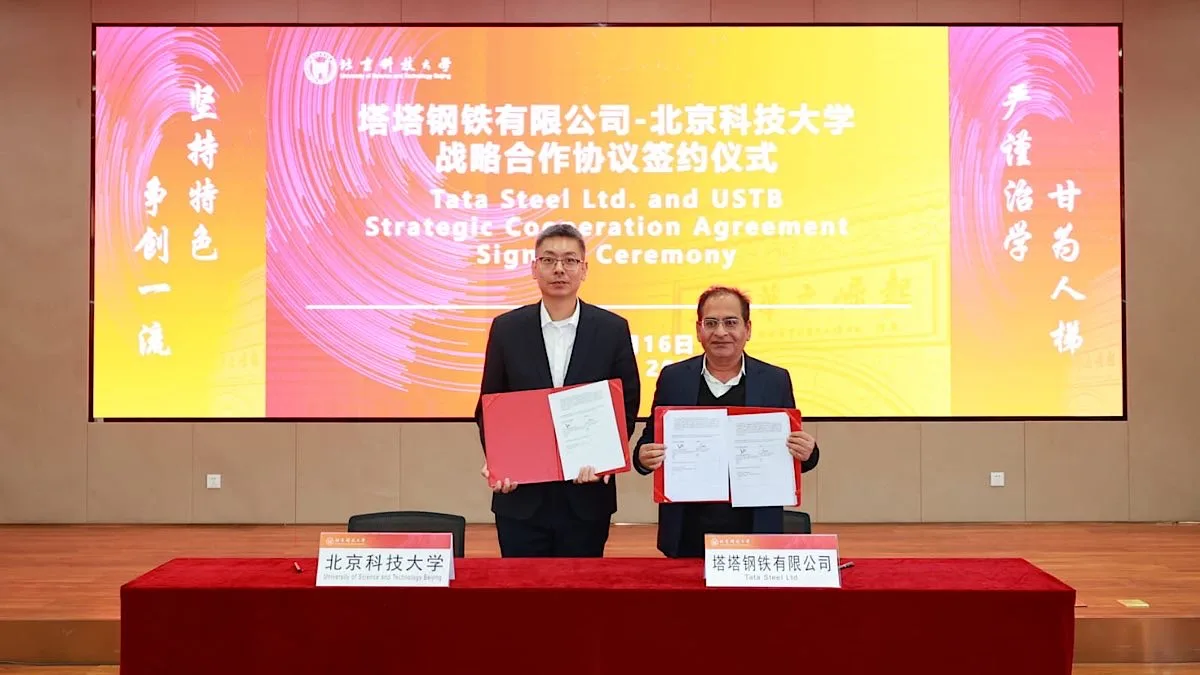 Tata Steel ties up with USTB to push low-carbon steel technologies