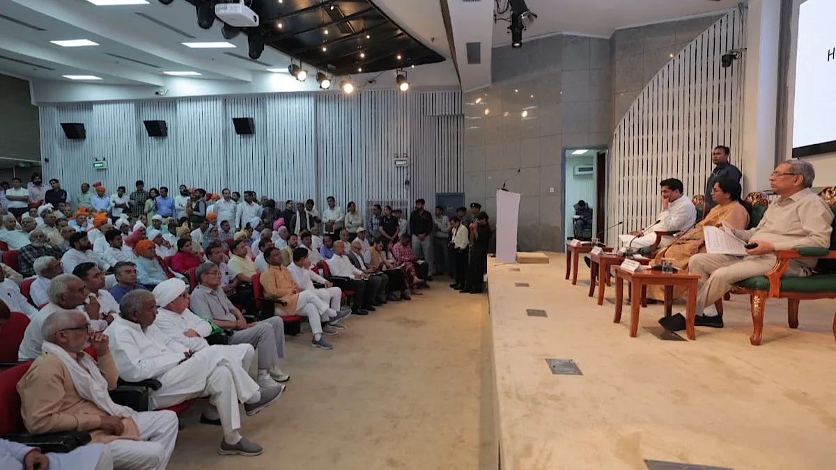 Delhi CM holds pre-budget consultations with rural representatives, gig workers, labourers