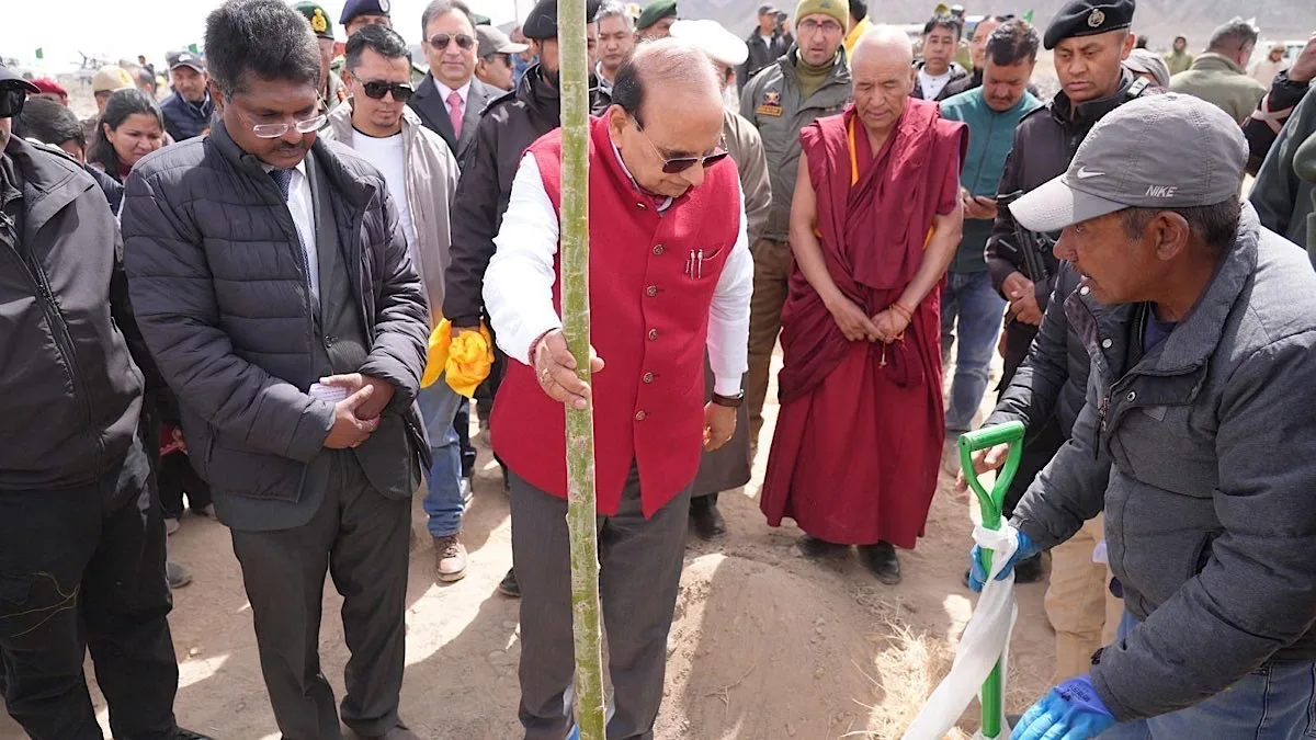L-G launches Indus River Green Corridor project in Leh to boost ecological restoration