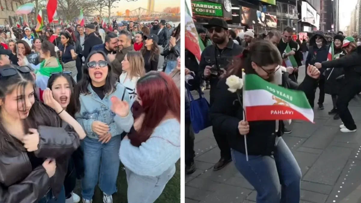 Iranian women mock those wailing for Khamenei; dance reels across platforms