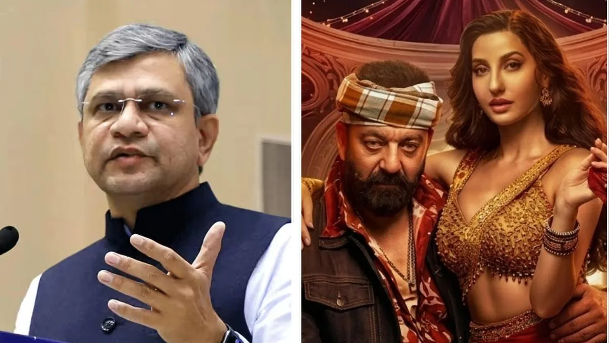 Nora Fatehi-Sanjay Dutt song row explodes in parliament; Ashwini Vaishnaw says ‘freedom of speech cannot be absolute’