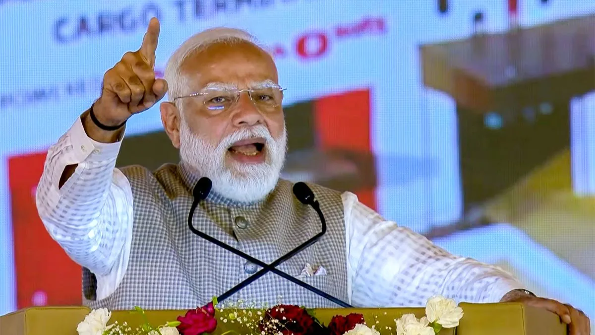 ‘From 2004 to 2014, this airport remained buried in files’: PM Modi blames SP, Congress for Jewar airport delay, credits BJP push