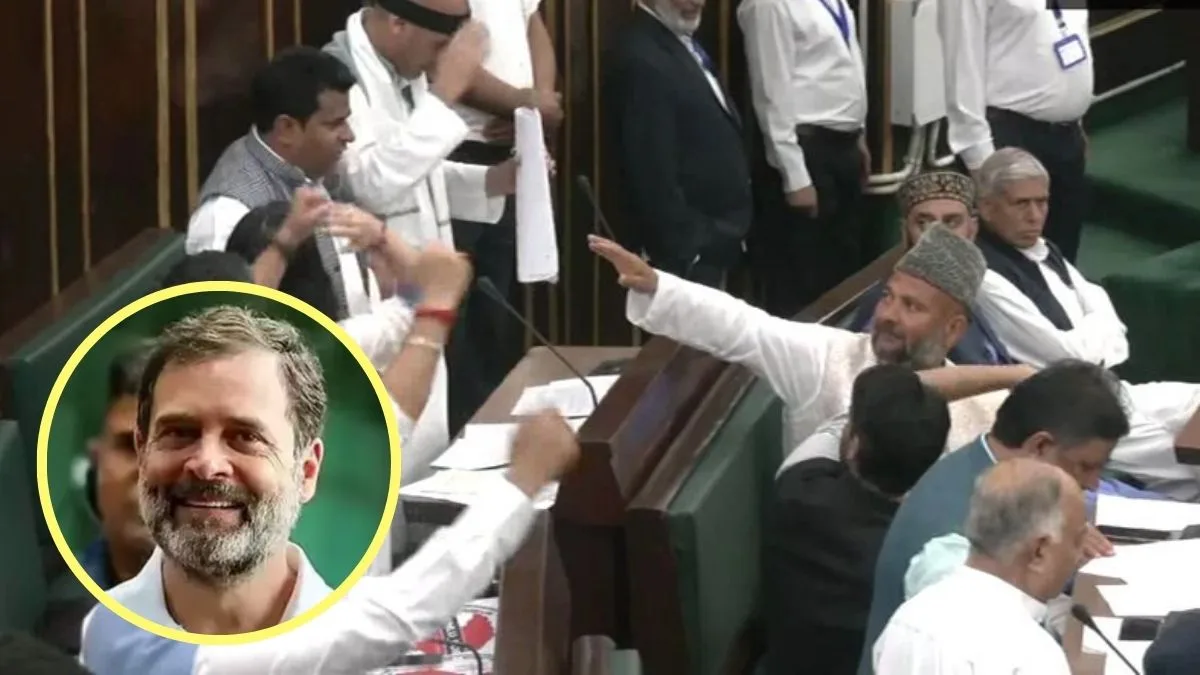 ‘Rahul Gandhi is Pappu’ BJP MLA’s counter to anti-Modi slogans triggers dramatic clash in J&K assembly