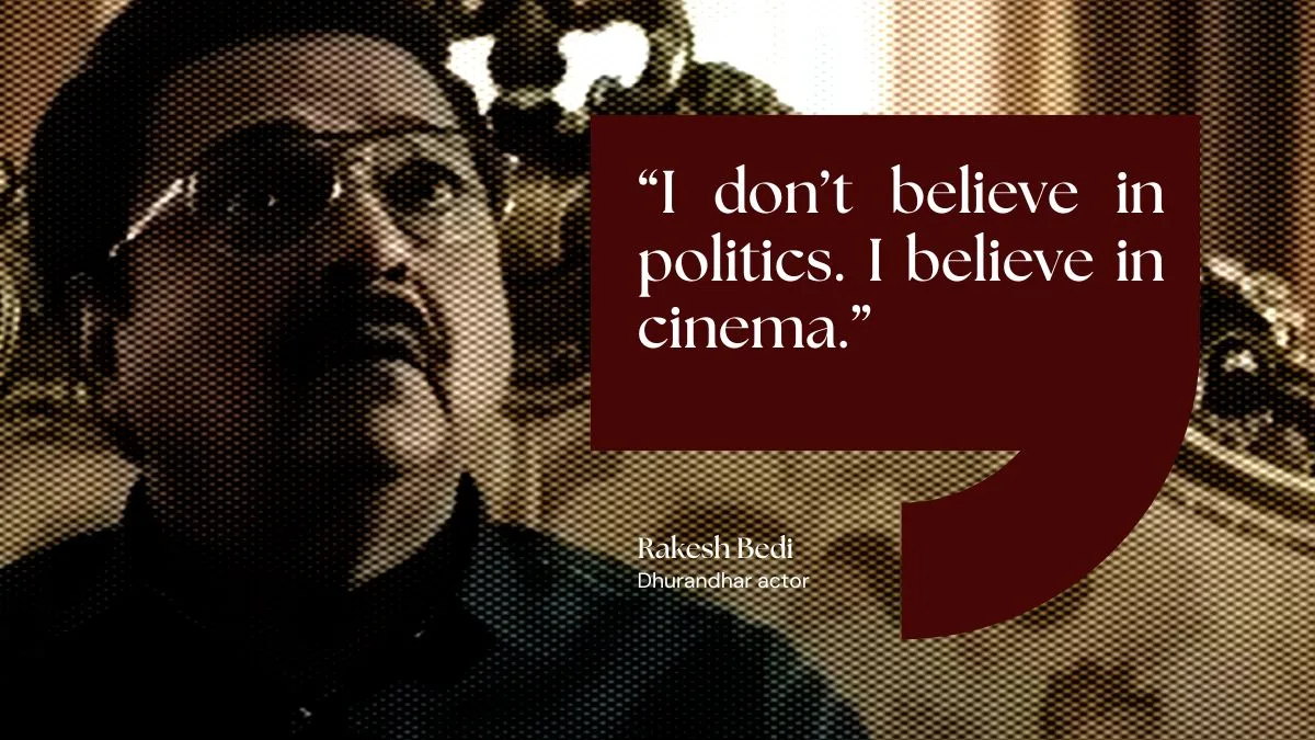 Rakesh Bedi snaps at ‘propaganda’ tag for ‘Dhurandhar’, throws shade at Kangana Ranaut’s ‘Emergency’