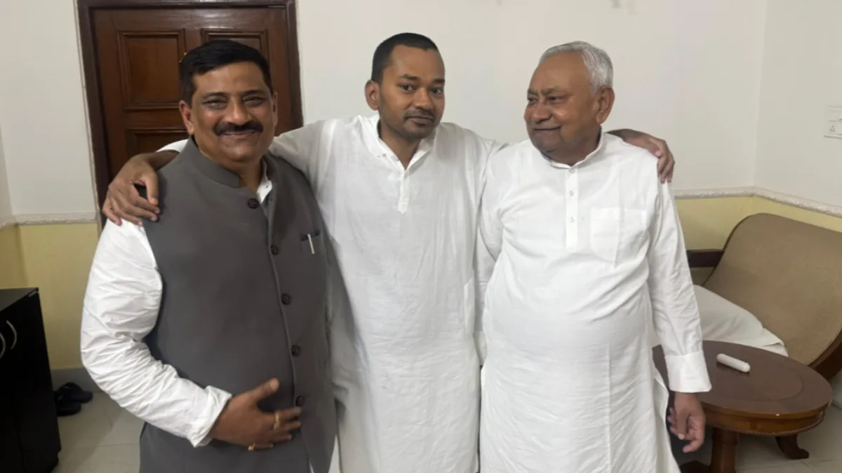Nishant Kumar joins JD(U), praises father Nitish for his two-decade-long leadership in Bihar