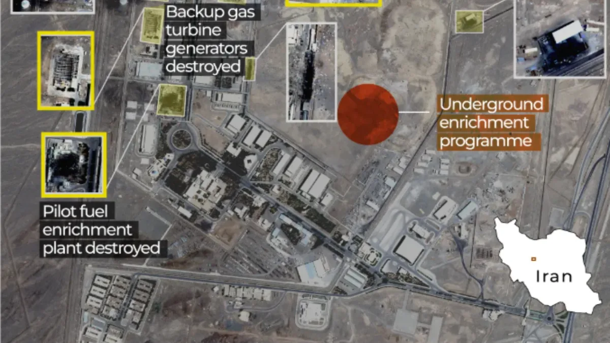US, Israel strike Iran’s Natanz nuclear facility, no radiation leak reported so far