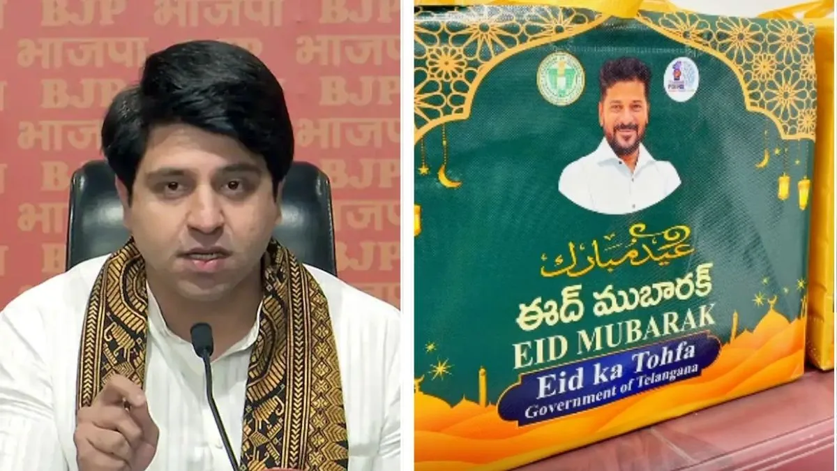 Telangana Eid Gifts Row: BJP attacks Congress, says CM ‘Revanth-Uddin’ ignoring Hindus