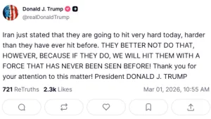 Trump on Iran
