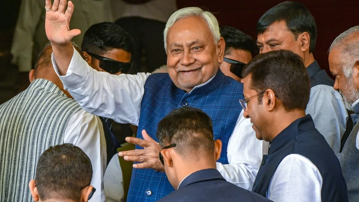Nitish Kumar announces his decision to move to Rajya Sabha
