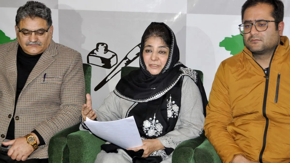 Mehbooba urges PM Modi to evacuate J&K students stranded in Iran