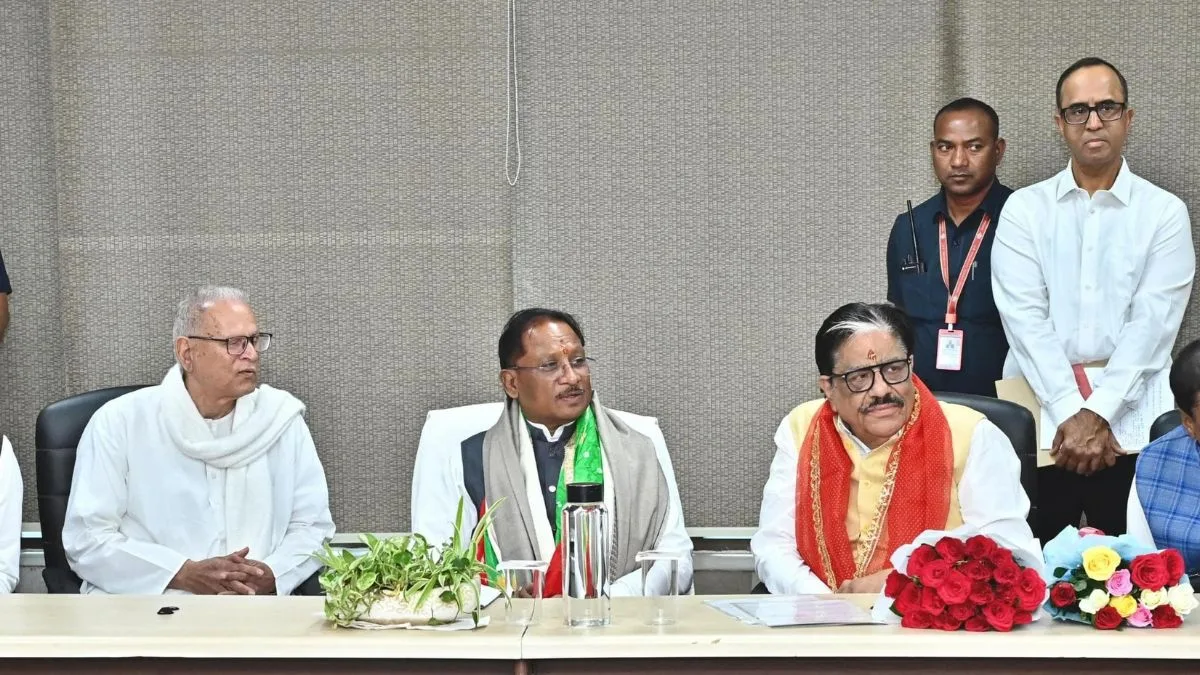 Chhattisgarh CM Sai flags key role for Rajya NITI Aayog as Mishra takes charge as Vice-Chairman