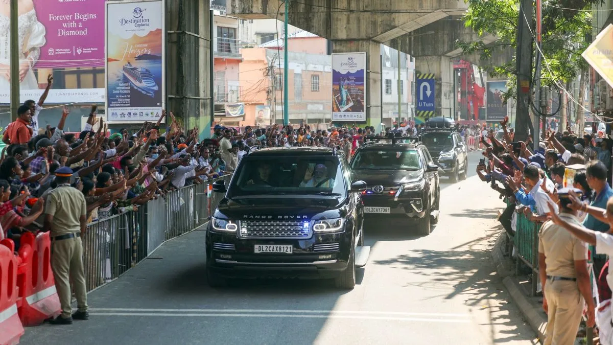 PM Modi holds massive roadshow in Kochi