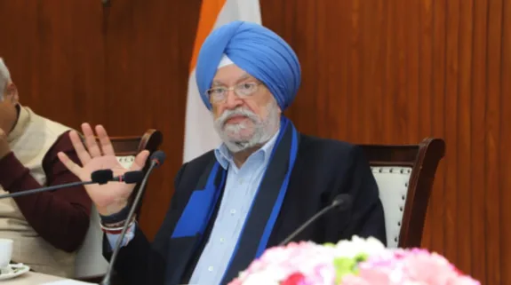 Hardeep Singh Puri India crude oil stocks, West Asia crisis short-term disruptions, petrol diesel ATF inventories, 24x7 Control Room monitoring,