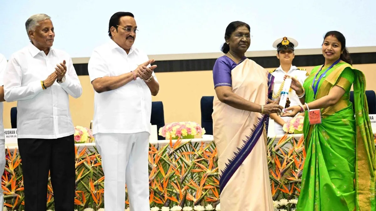 President Murmu: People should make water conservation integral part of their lives
