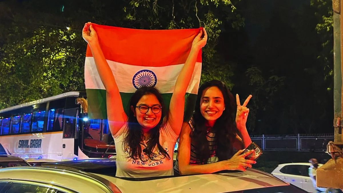 Photo Story | Tricolours, cheers, and patriotic songs: India Gate turns into giant party after India’s T20 World Cup win