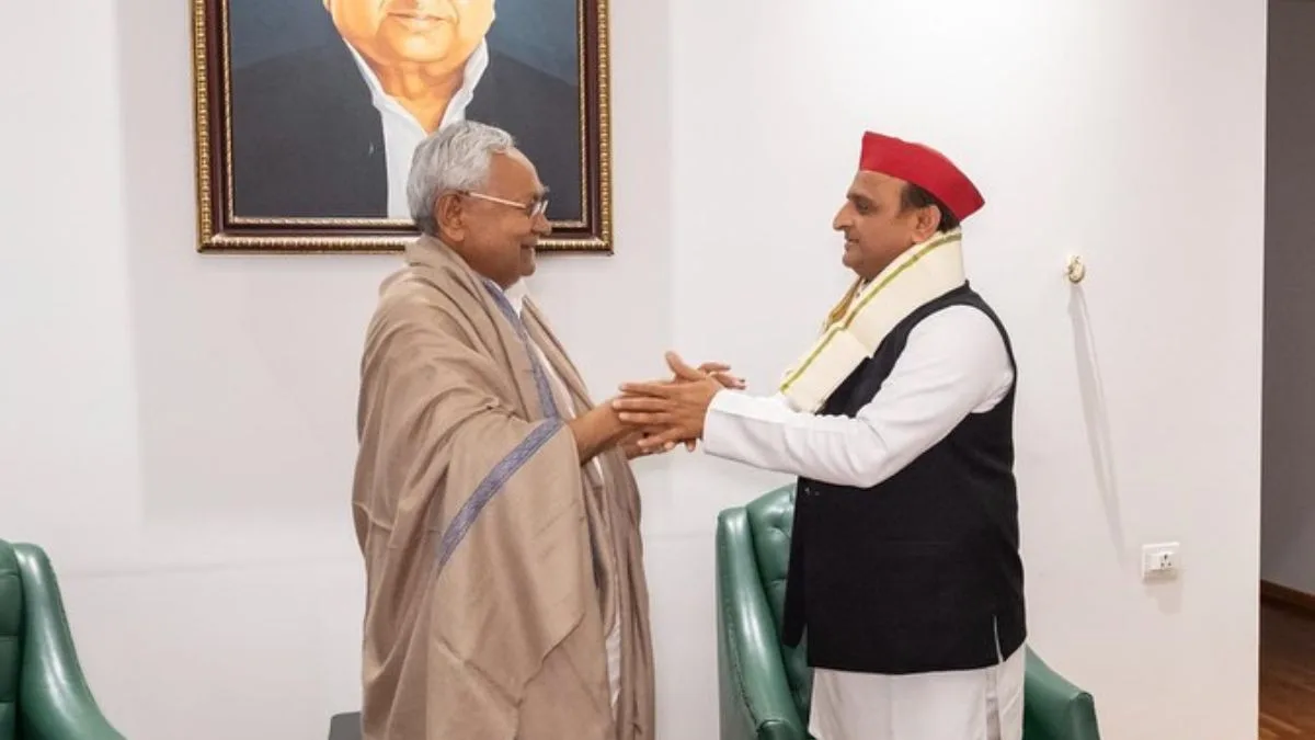 Akhilesh Yadav mocks Nitish Kumar’s Rajya Sabha shift, says BJP reduced him from PM hopeful to retirement candidate
