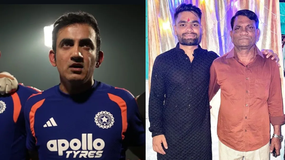 Watch: Gautam Gambhir’s emotional message to Rinku Singh after his father’s death