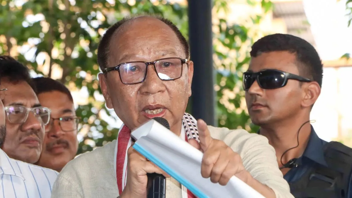 After nearly two years of violence, Manipur CM finally visits Jiribam via Kuki-dominated NH-37 corridor