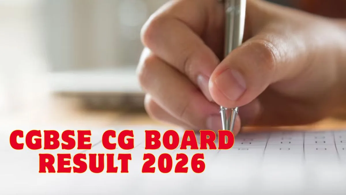 CGBSE 10th and 12th (CG Board) result 2026: How to check your scores online on cgbse.nic.in