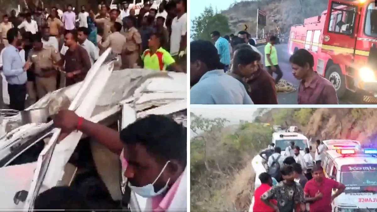 Coimbatore tragedy: Van carrying 13 tourists loses control at Valparai bend, falls into gorge; 9 dead