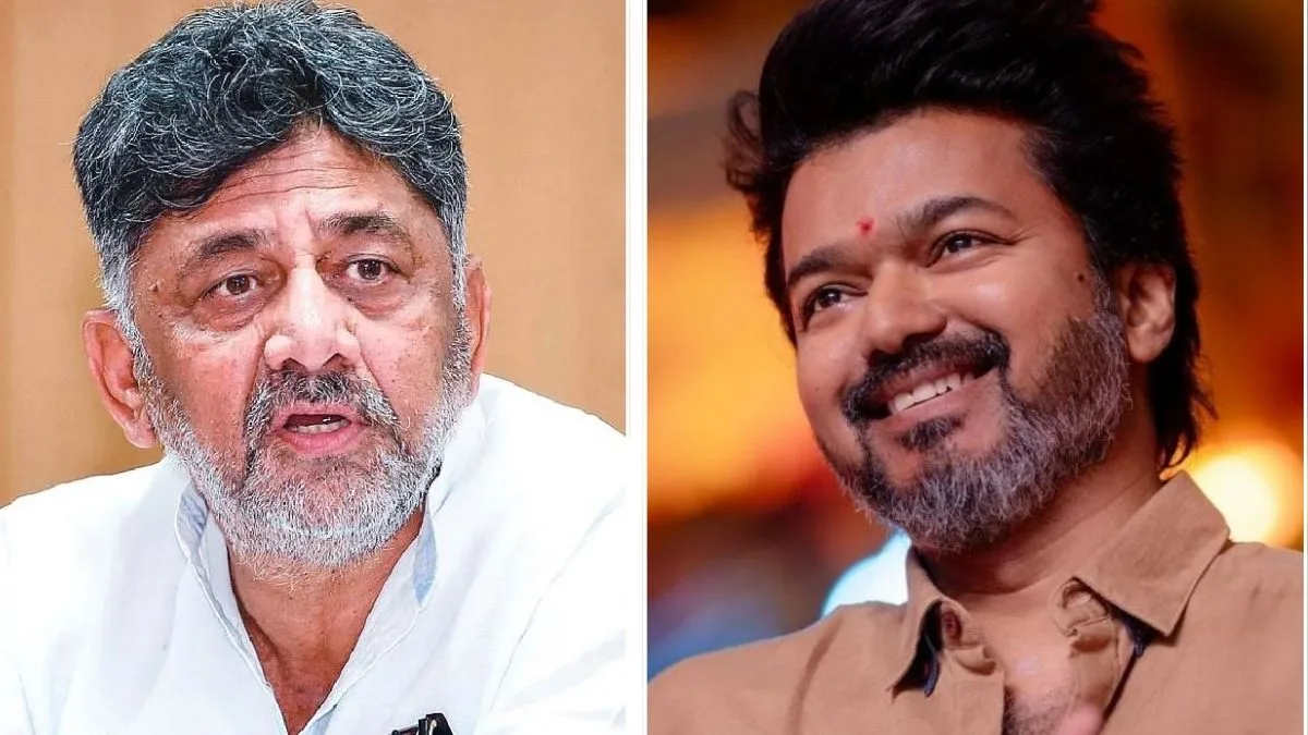 ‘You can’t fool people like in a film’: DK Shivakumar targets TVK chief Vijay, calls him immature, forecasts sweeping DMK alliance victory