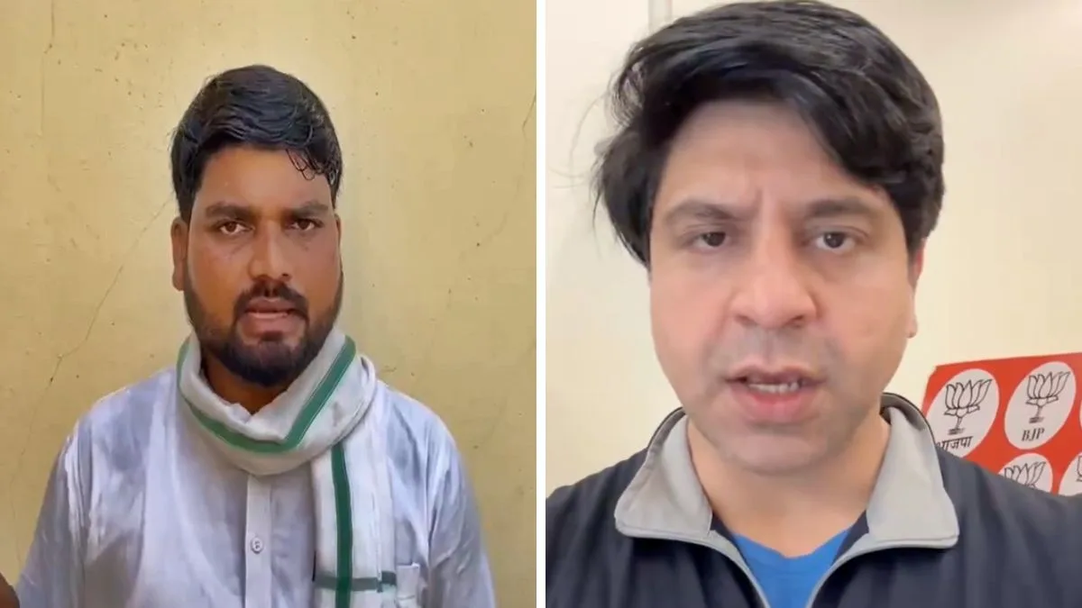 ‘Gunda party’: BJP slams AAP as Gujarat MLA caught on video slapping man at factory