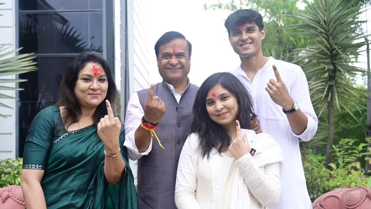Himanta Biswa Sarma says family voted, urges ‘pehle matdan phir jalpan’.jpg