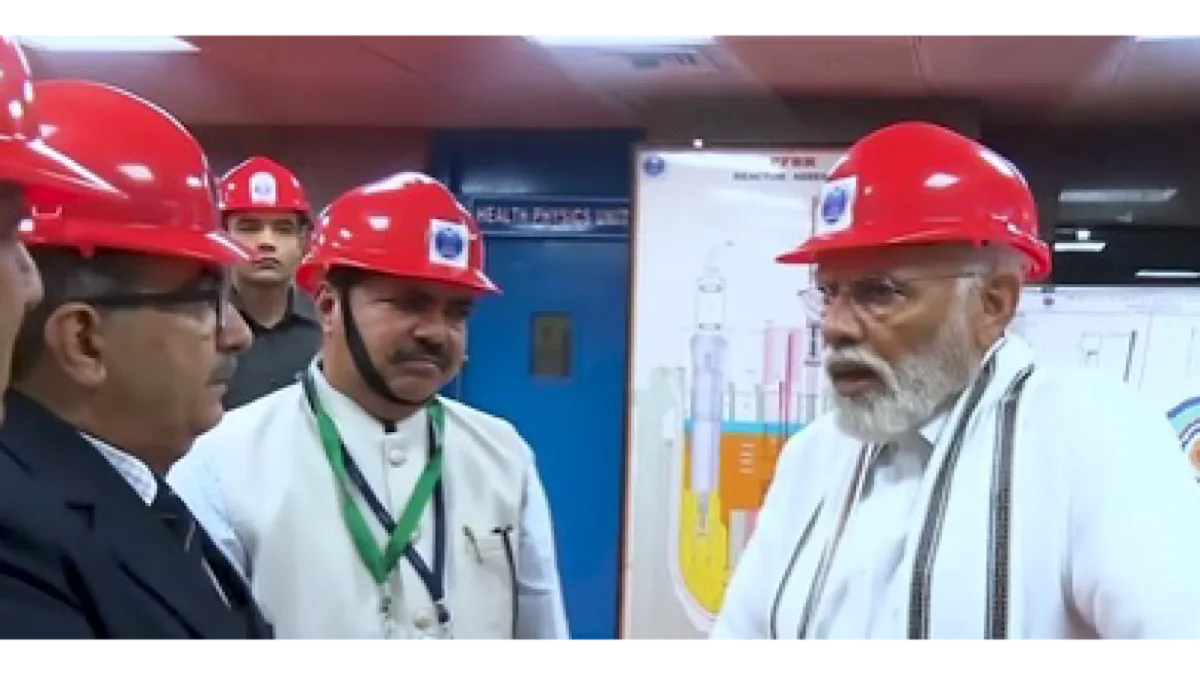 PM Modi calls Kalpakkam fast breeder reactor criticality ‘historic milestone’ in nuclear journey