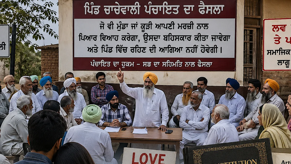 You can’t tie the knot for love in this Punjab village and AAP endorses it