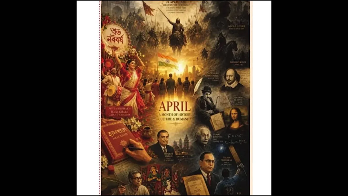 Bengal, India and World History The Month of April