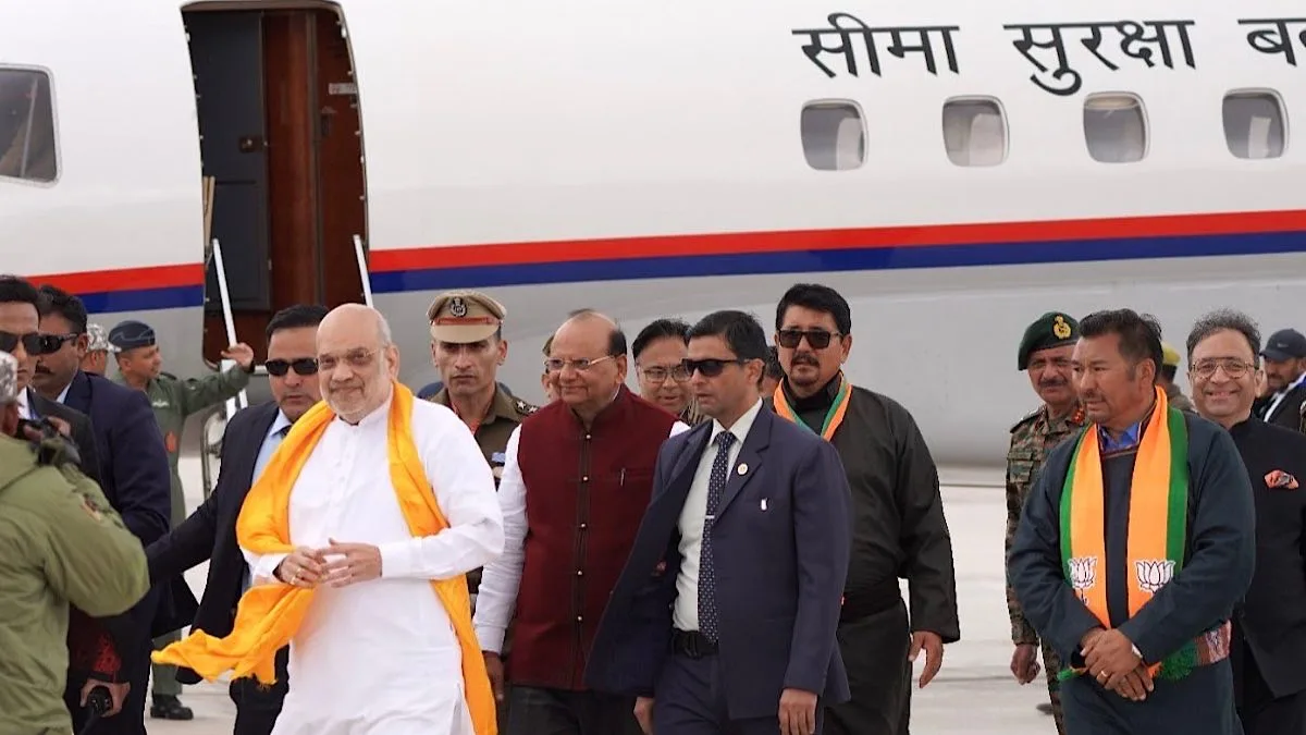 Amit Shah in Leh to attend Buddha’s holy relics exposition, launch dairy infra