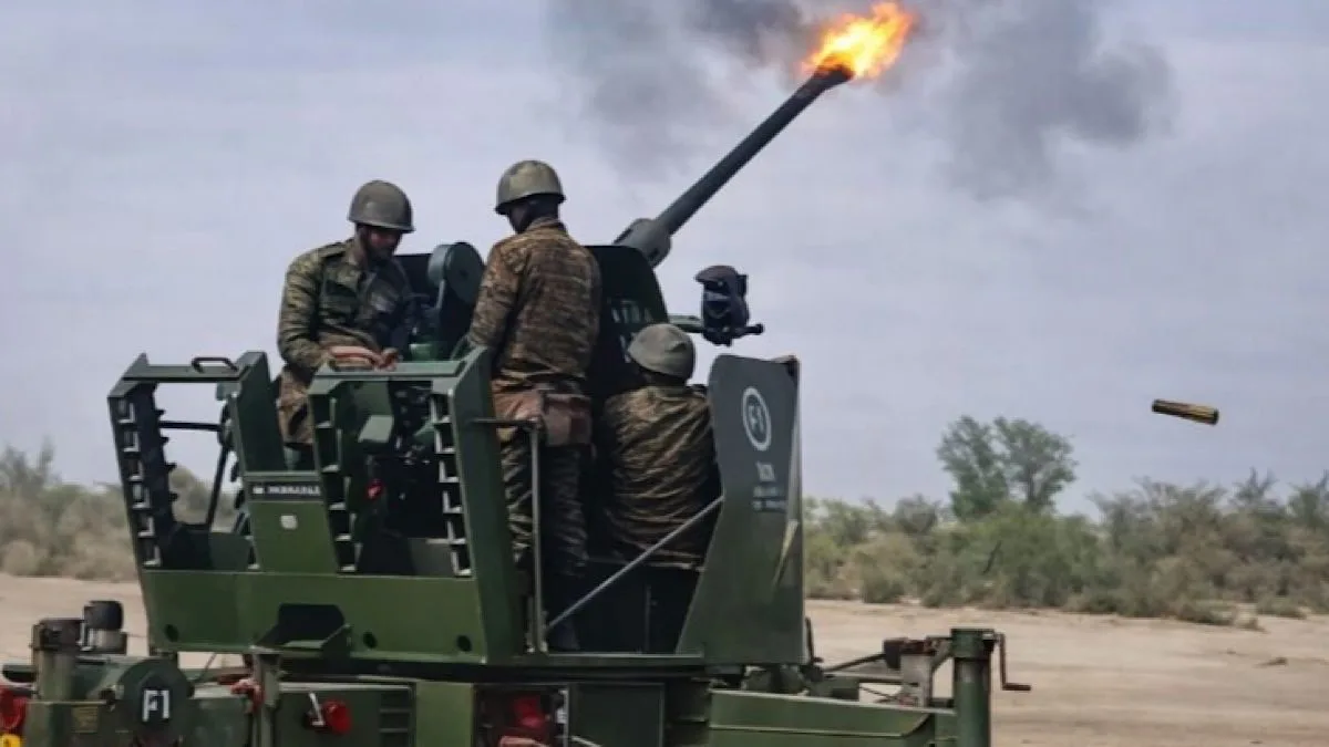 Swarm drone threats countered in advanced air defence drill of Chinar Corps