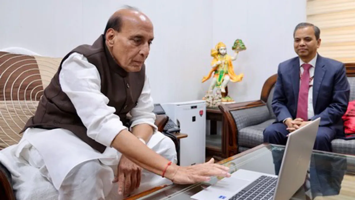 Defence Minister Rajnath Singh participates in self-enumeration for Census 2027