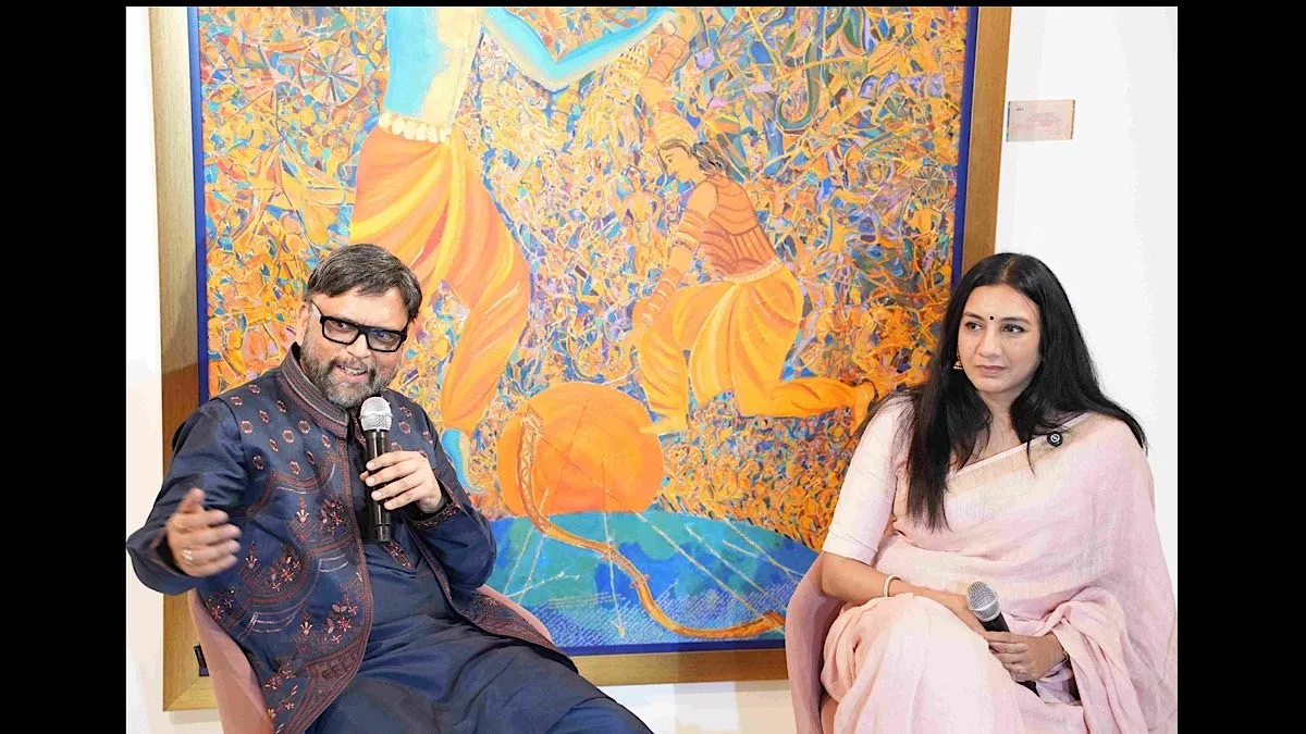 Art as a spiritual journey: Jayant K explores divine through form and flow