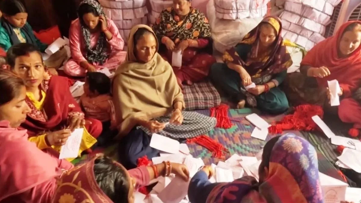 Women SHGs engaged for supplying sacred offerings at Vaishnodevi shrine