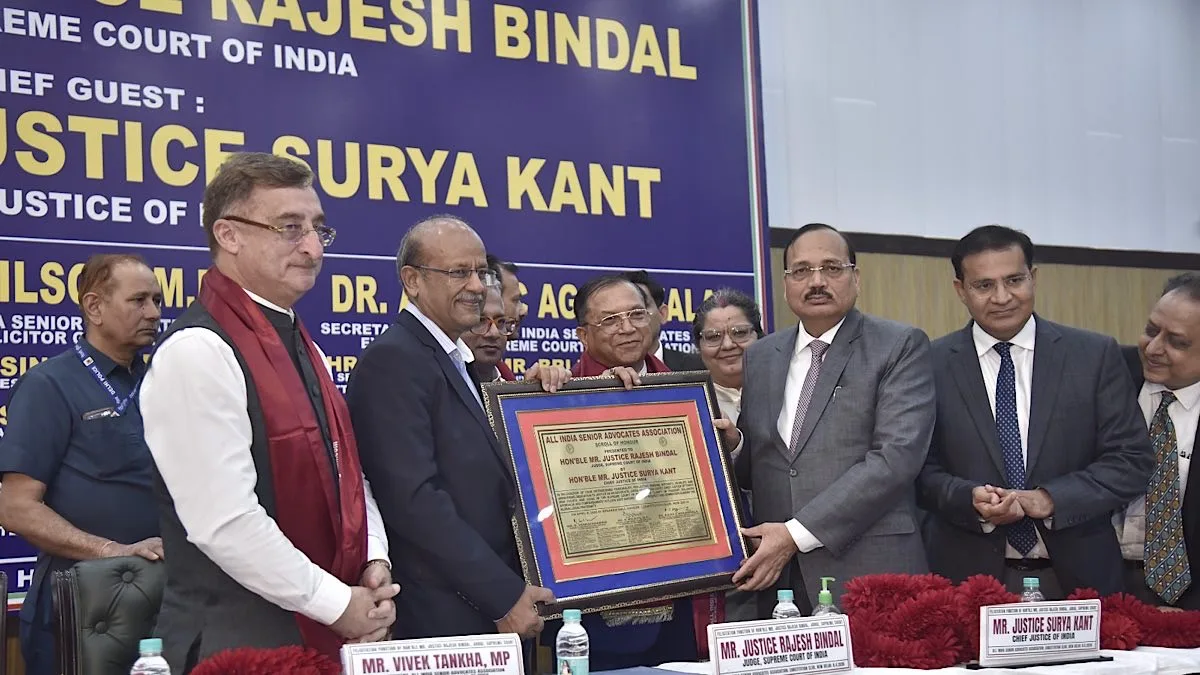 CJI Surya Kant emphasises perseverance & hard work, says dedication like Justice Bindal’s is the need of the hour