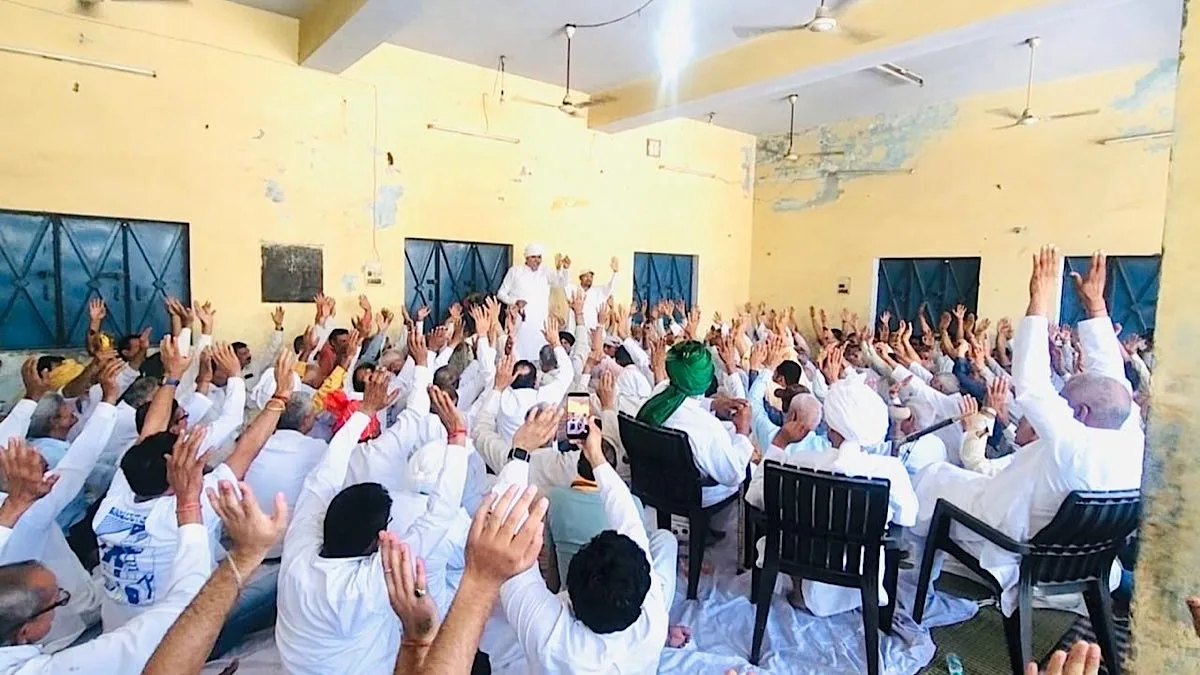 Village chiefs urge Delhi govt to resolve issues at panchayat held Bawana