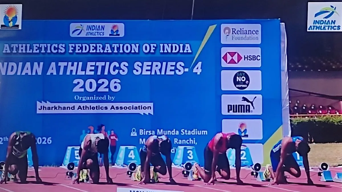 Indian Athletics Series-4 concludes in Ranchi with 200+ athletes, 38 events