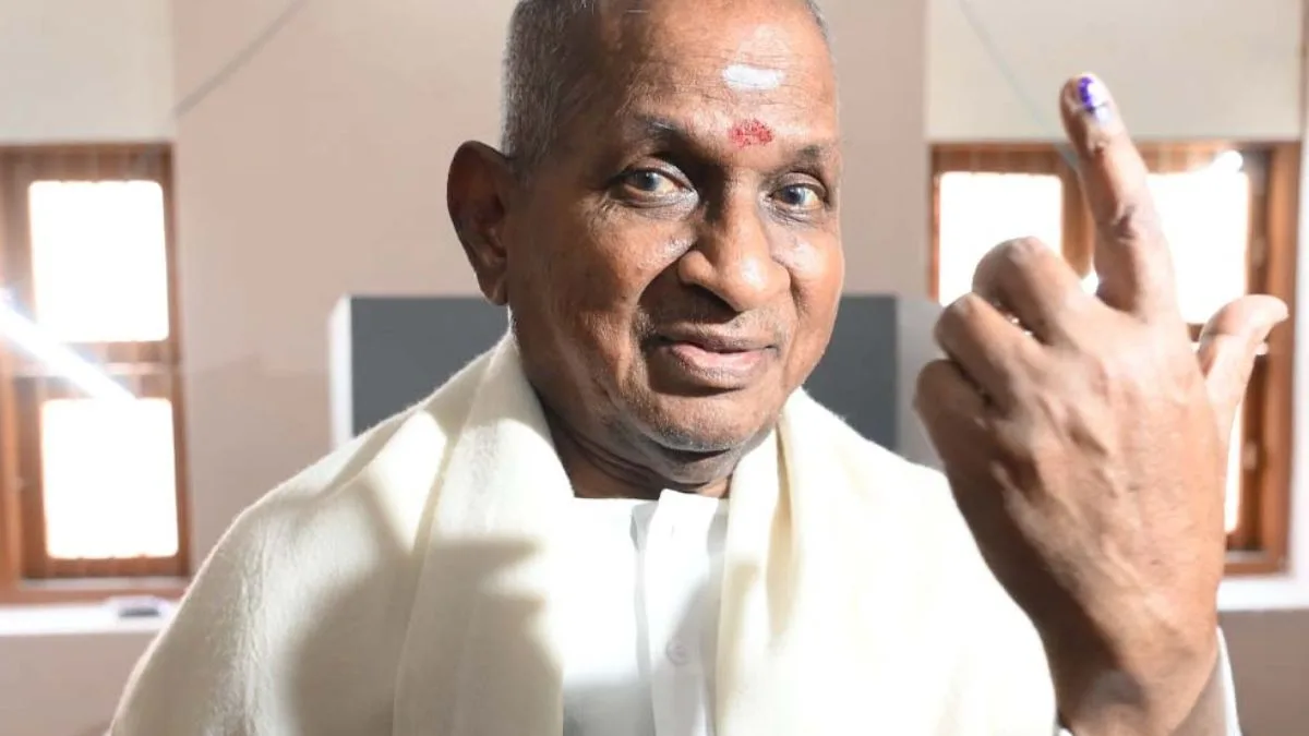 Ilaiyaraaja casts his vote in Tamil Nadu elections.jpg