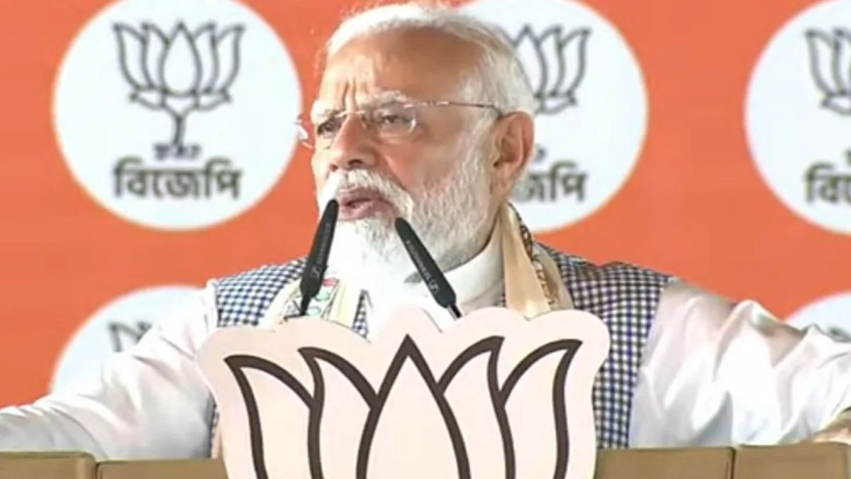 Bengal faces choice between ‘TMC’s fear’ and ‘BJP’s trust’: Modi in Cooch Behar